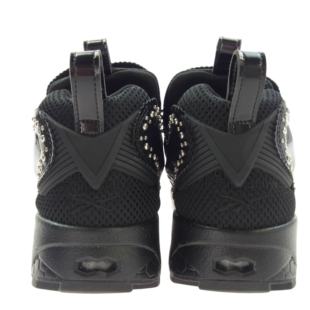 ノワールケイニノミヤ 25SS 3O-K101-051 Reebok リーボック IPF　DRESS PUMP FURY ポンプ フューリー スタッズ スニーカー ブラック系 27cm【極上美品】【中古】