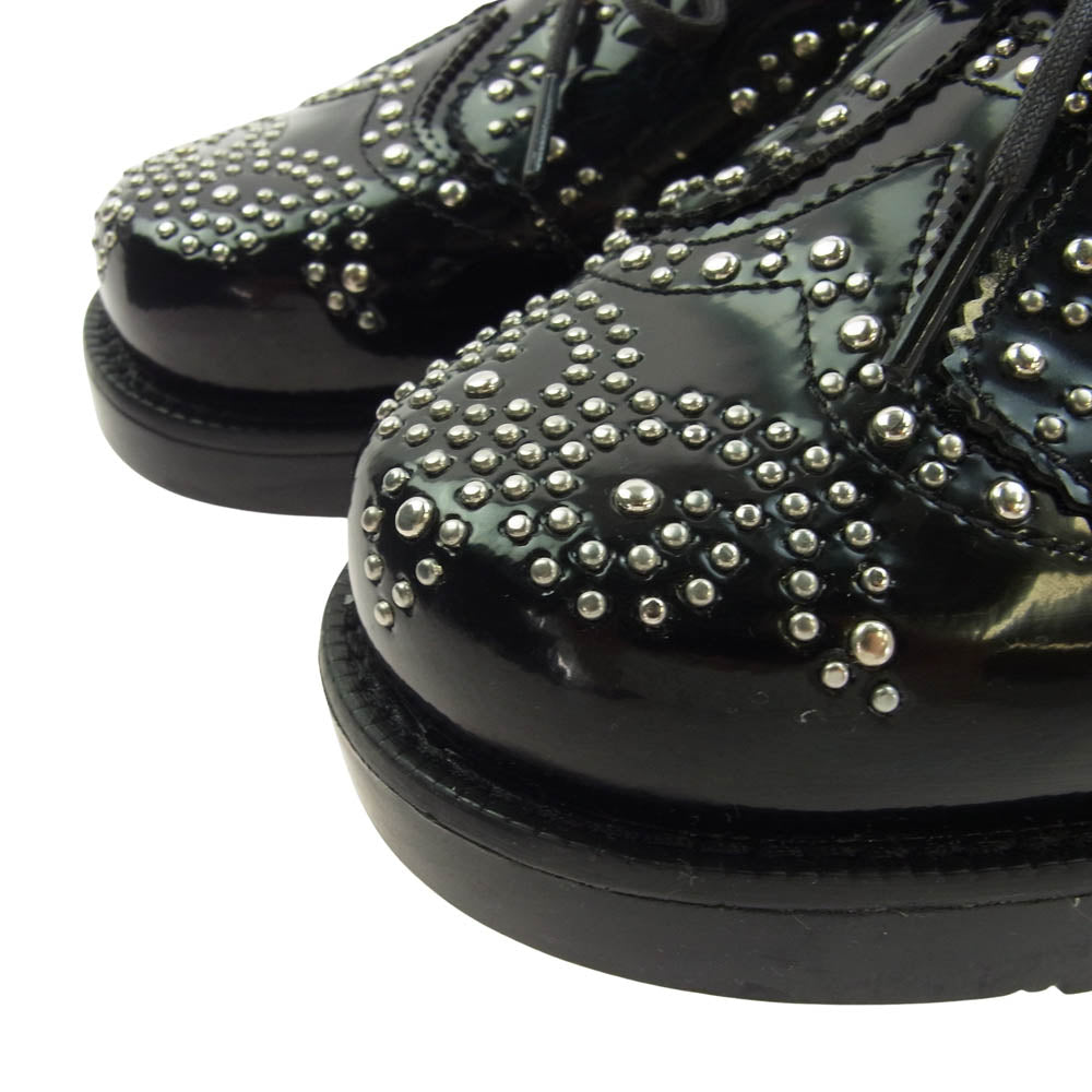 ノワールケイニノミヤ 25SS 3O-K101-051 Reebok リーボック IPF　DRESS PUMP FURY ポンプ フューリー スタッズ スニーカー ブラック系 27cm【極上美品】【中古】