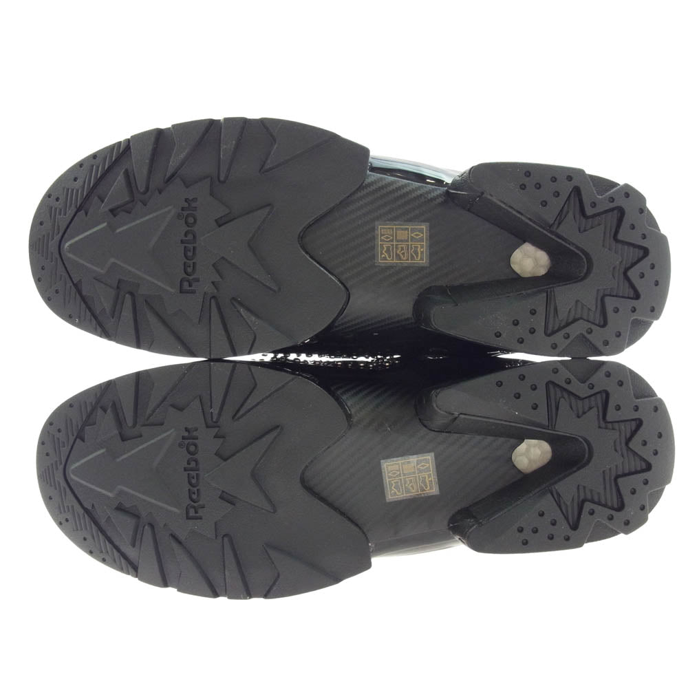 ノワールケイニノミヤ 25SS 3O-K101-051 Reebok リーボック IPF　DRESS PUMP FURY ポンプ フューリー スタッズ スニーカー ブラック系 27cm【極上美品】【中古】