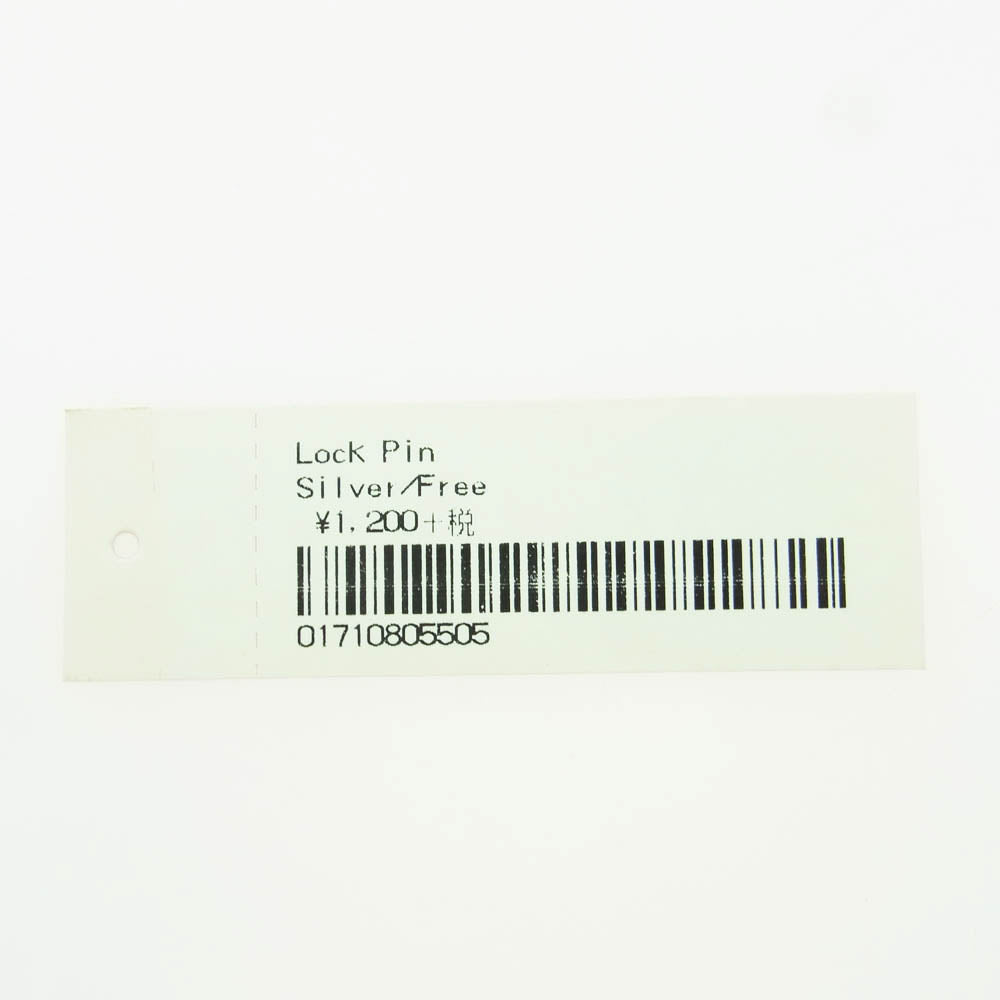 Supreme シュプリーム 18AW LOCK PIN ロック ピンズ ピンバッジ【新古品】【未使用】【中古】