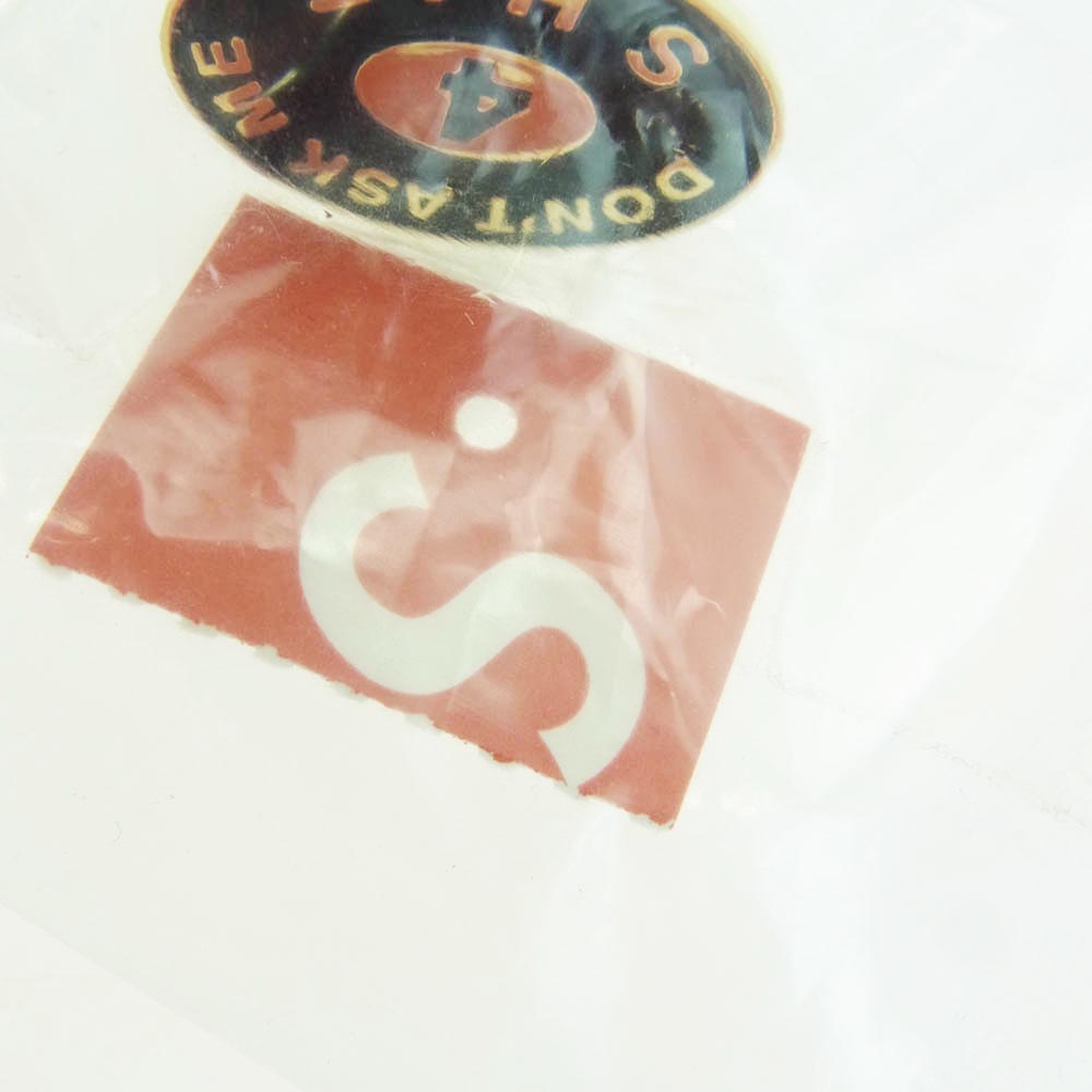 Supreme シュプリーム 18ss ASK ME PINS エナメル ピンズ ピンバッチ【新古品】【未使用】【中古】