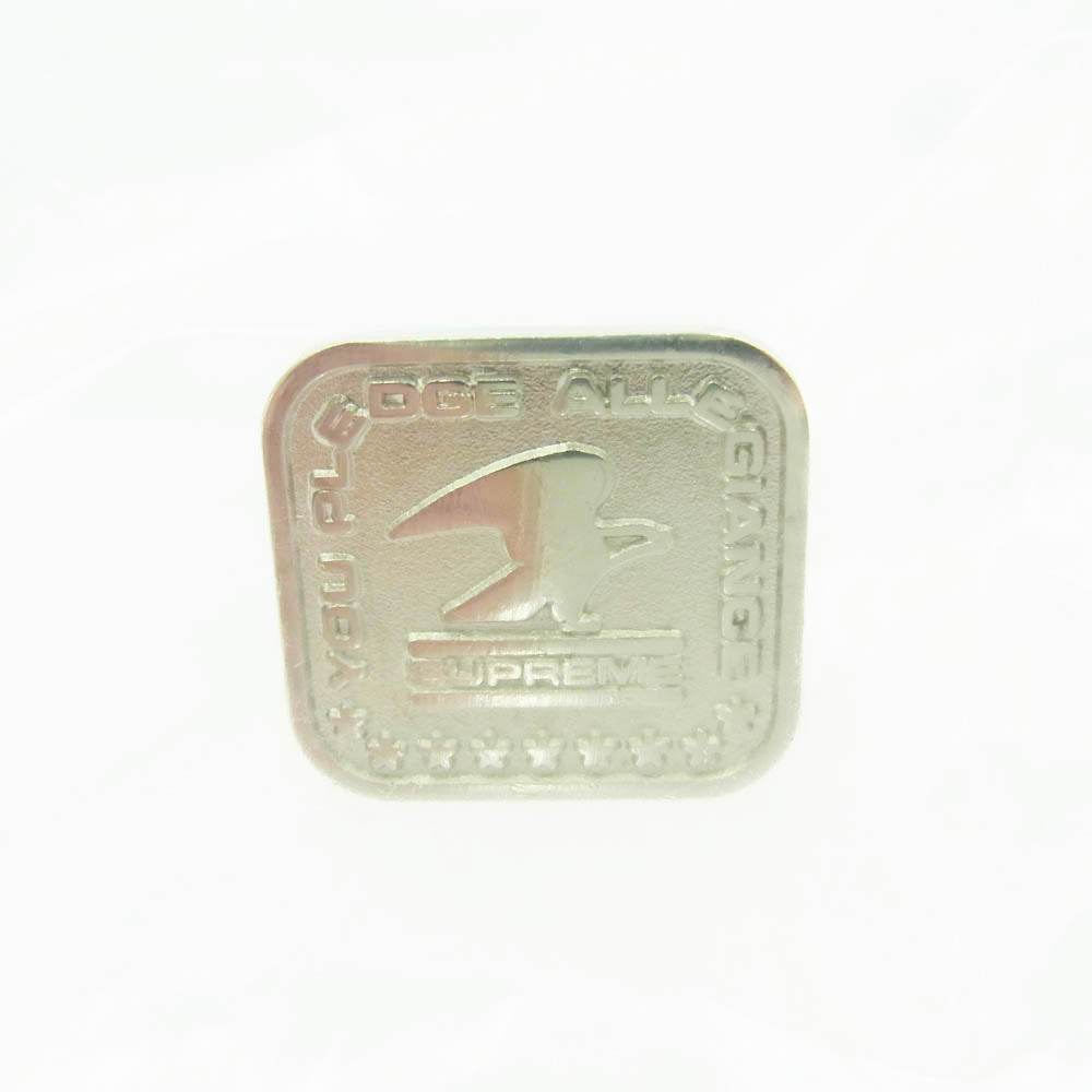 Supreme シュプリーム 19AW Pledge Allegiance Pin ピンズ ピンバッジ【新古品】【未使用】【中古】