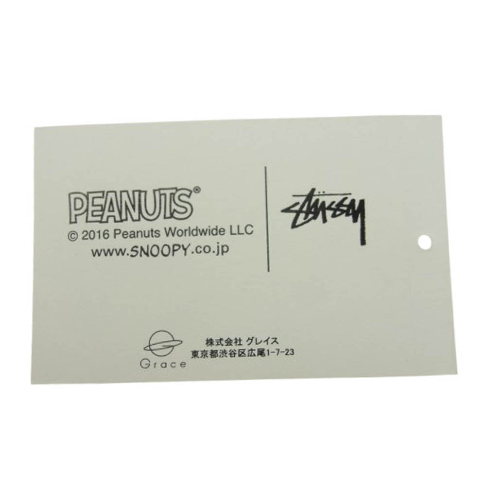 STUSSY ステューシー × PEANUTS ピーナッツ SNOOPY スヌーピー