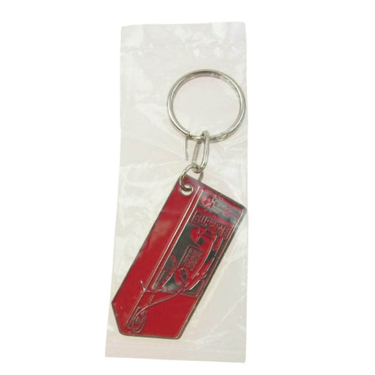 Supreme シュプリーム 18AW payphone Keychain red キーホルダー キーチェーン シルバー系 レッド系【新古品】【未使用】【中古】