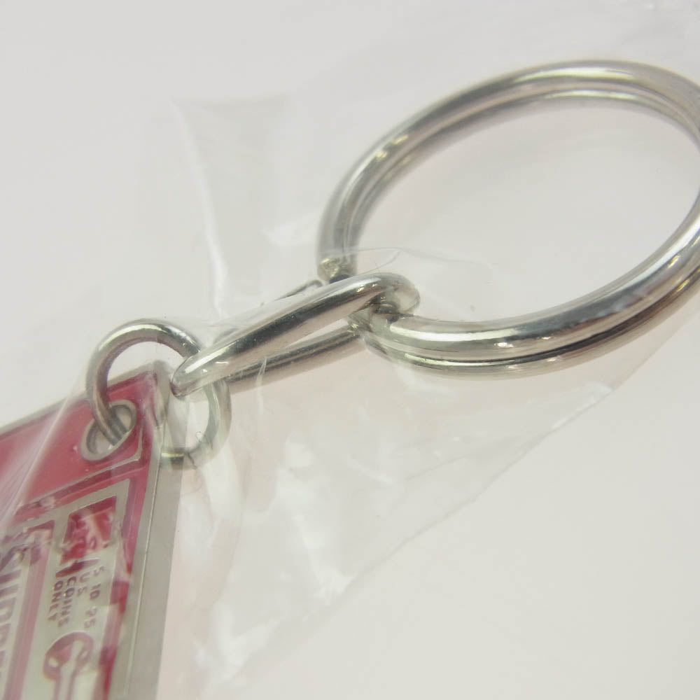 Supreme シュプリーム 18AW payphone Keychain red キーホルダー キーチェーン シルバー系 レッド系【新古品】【未使用】【中古】