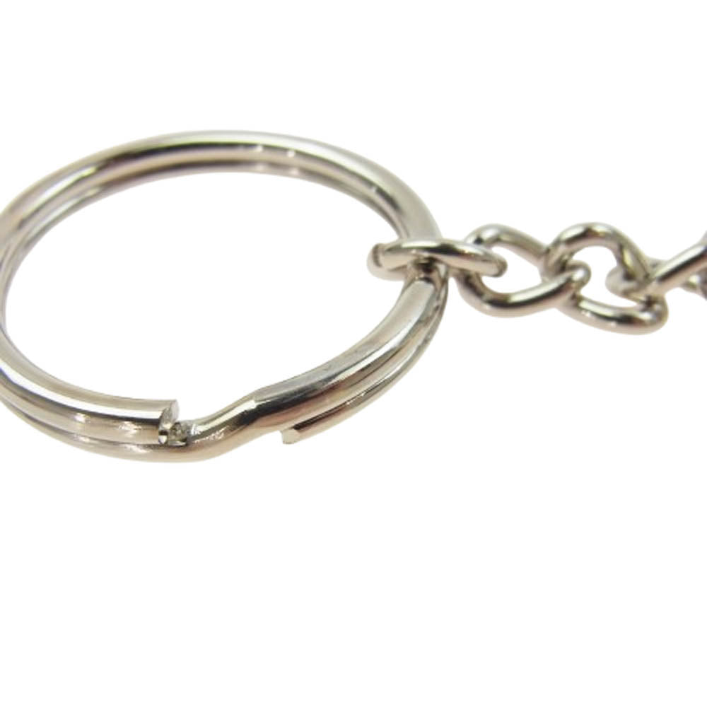 Supreme シュプリーム 17SS Oval Logo Keychain ロゴデザイン キーホルダー キーチェーン シルバー系 ゴールド系【新古品】【未使用】【中古】
