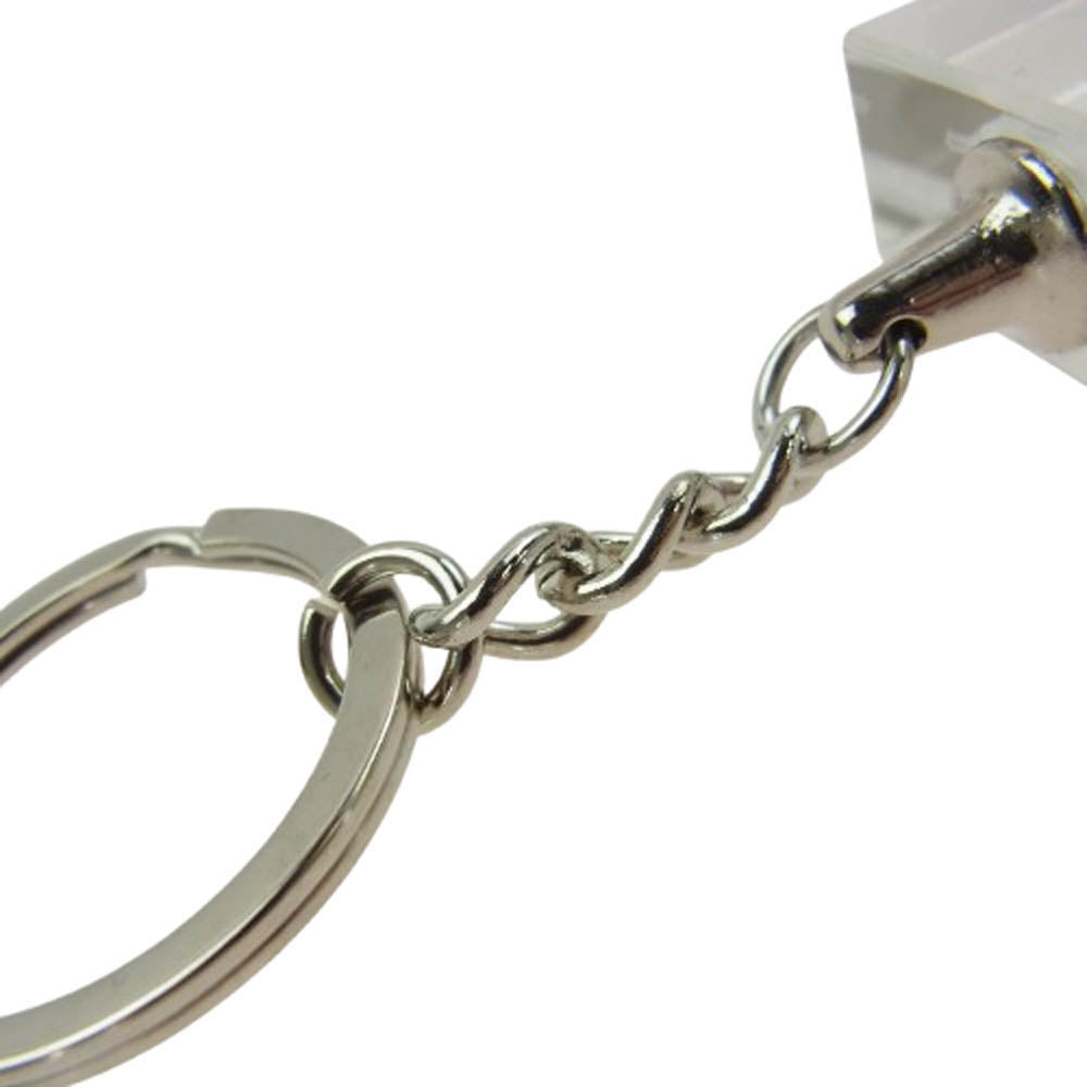 Supreme シュプリーム 15AW 3D Lucite Uzi Keychain 3D デザイン マシンガン キーホルダー キーチェーン クリア系 シルバー系【新古品】【未使用】【中古】