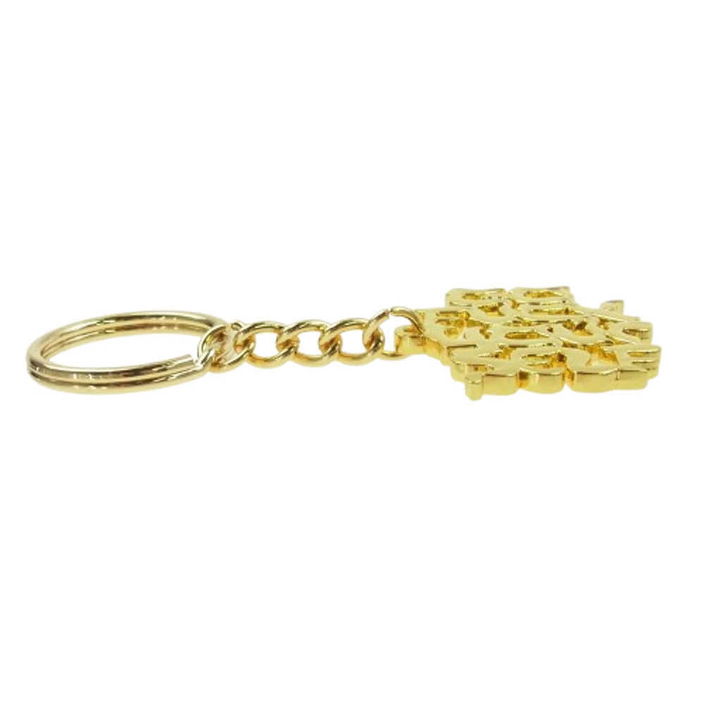 Supreme シュプリーム 17SS Go Fuck Yourself Keychain キーホルダー キーチェーン ゴールド系【新古品】【未使用】【中古】