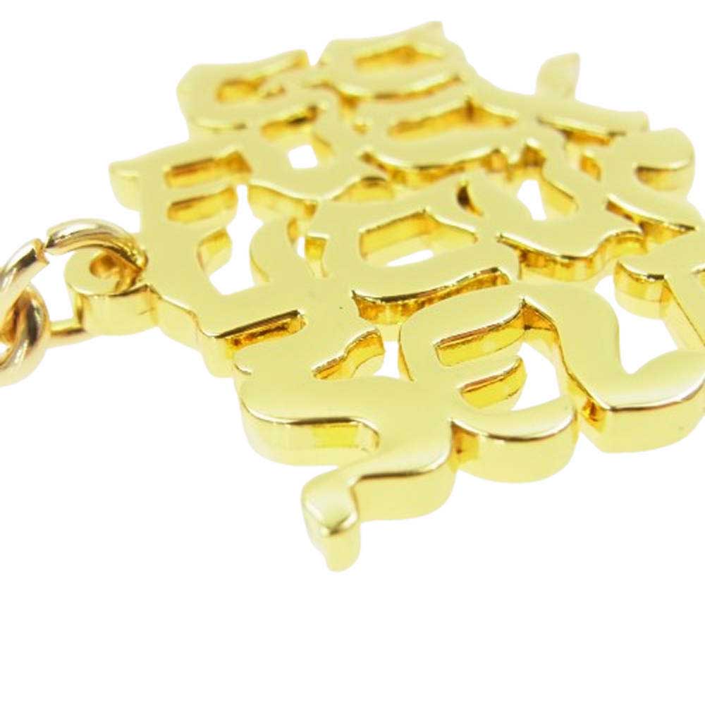 Supreme シュプリーム 17SS Go Fuck Yourself Keychain キーホルダー キーチェーン ゴールド系【新古品】【未使用】【中古】