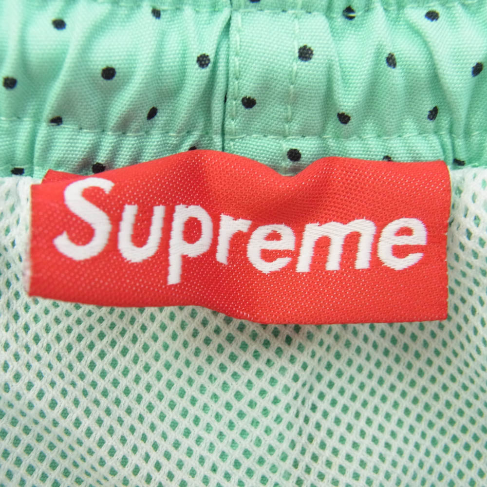 Supreme シュプリーム 13SS Polka Dot Water Short ポルカ ドット ウォーター ショーツ ライトグリーン系 M【中古】
