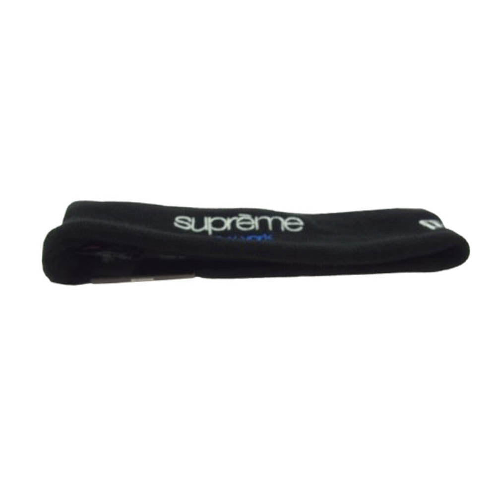 Supreme シュプリーム 15AW New Era Classic Logo Headband ニューエラ クラシックロゴ ヘッドバンド BLACK ブラック系【極上美品】【中古】