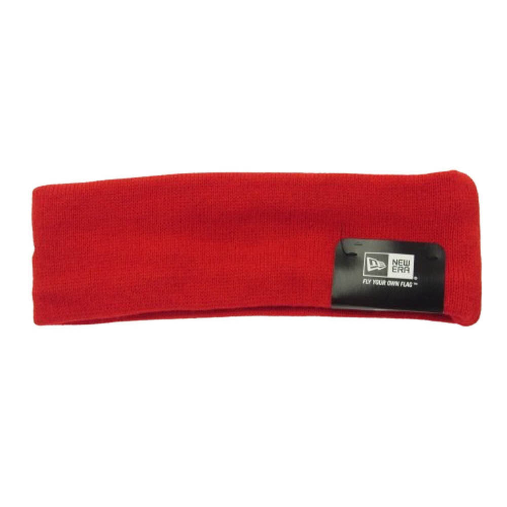Supreme シュプリーム 15AW New Era Classic Logo Headband ニューエラ クラシックロゴ ヘッドバンド RED レッド系【極上美品】【中古】