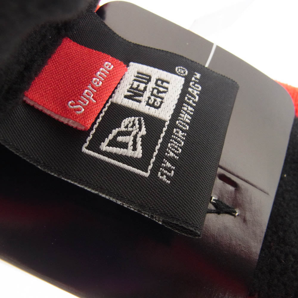 Supreme シュプリーム 15AW New Era Classic Logo Headband ニューエラ クラシックロゴ ヘッドバンド RED レッド系【極上美品】【中古】