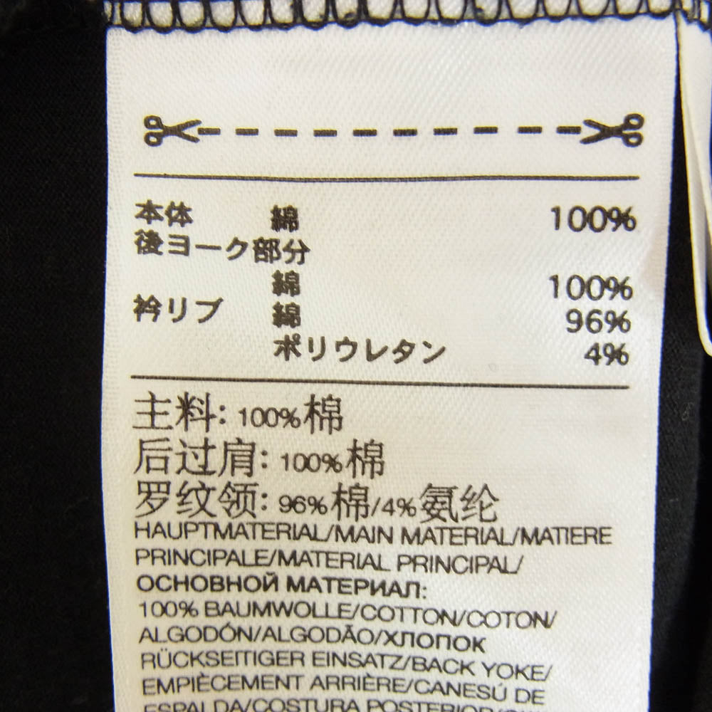 Y-3 Yohji Yamamoto ワイスリー ヨウジヤマモト 16C001 バックロゴ 半袖 Tシャツ ブラック系 M【中古】