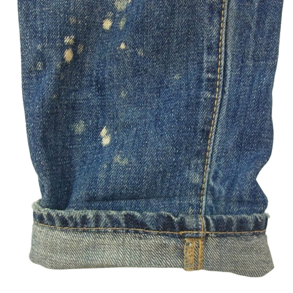 DSQUARED2 ディースクエアード 15SS S7 4LA0711 S30281 COOL GUY JEAN クール ガイ ジーン ボタンフライ ダメージ加工 デニム パンツ インディゴブルー系 42【中古】