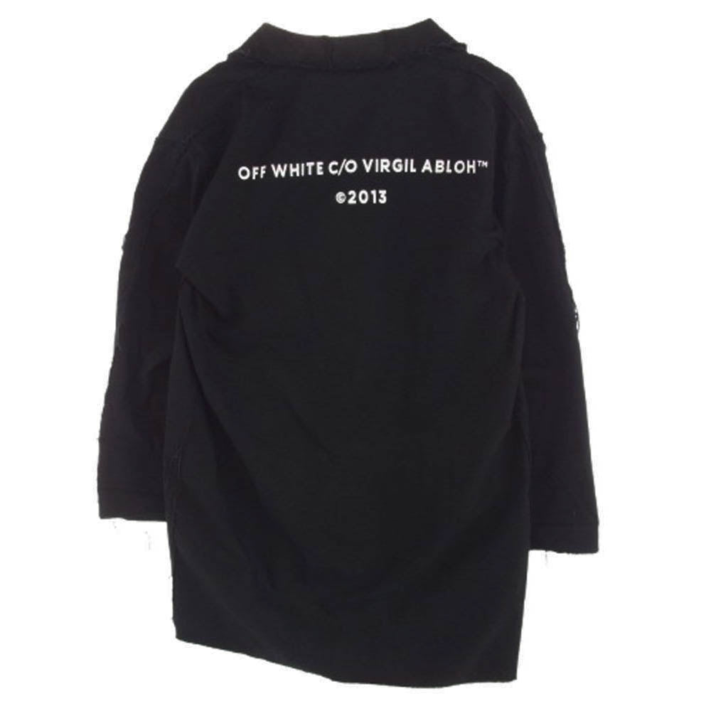 OFF-WHITE VIRGIL ABLOH コート OFF-WHITE オフホワイト WORK COAT Virgil Abloh ワーク スタッフ