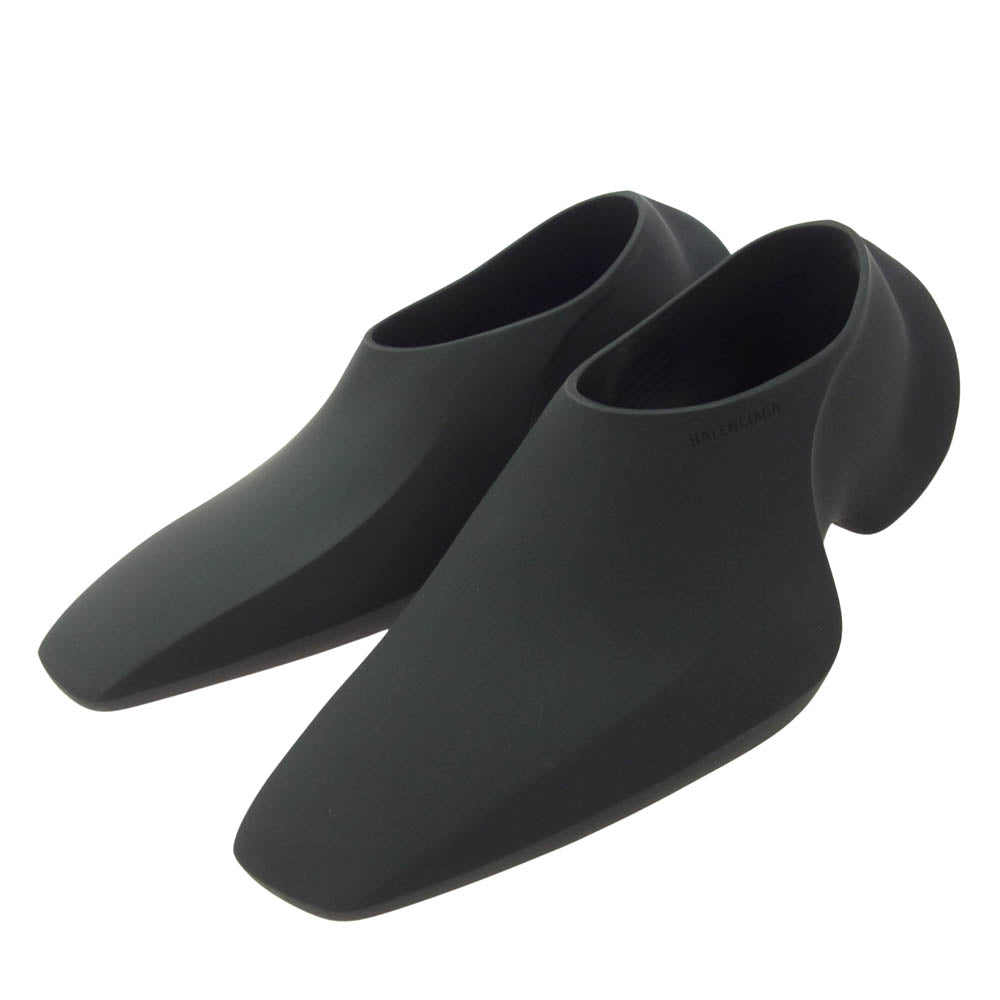 BALENCIAGA バレンシアガ 22SS 689242 Space Shoes スペース ローカット シューズ ブラック系 27cm【中古】