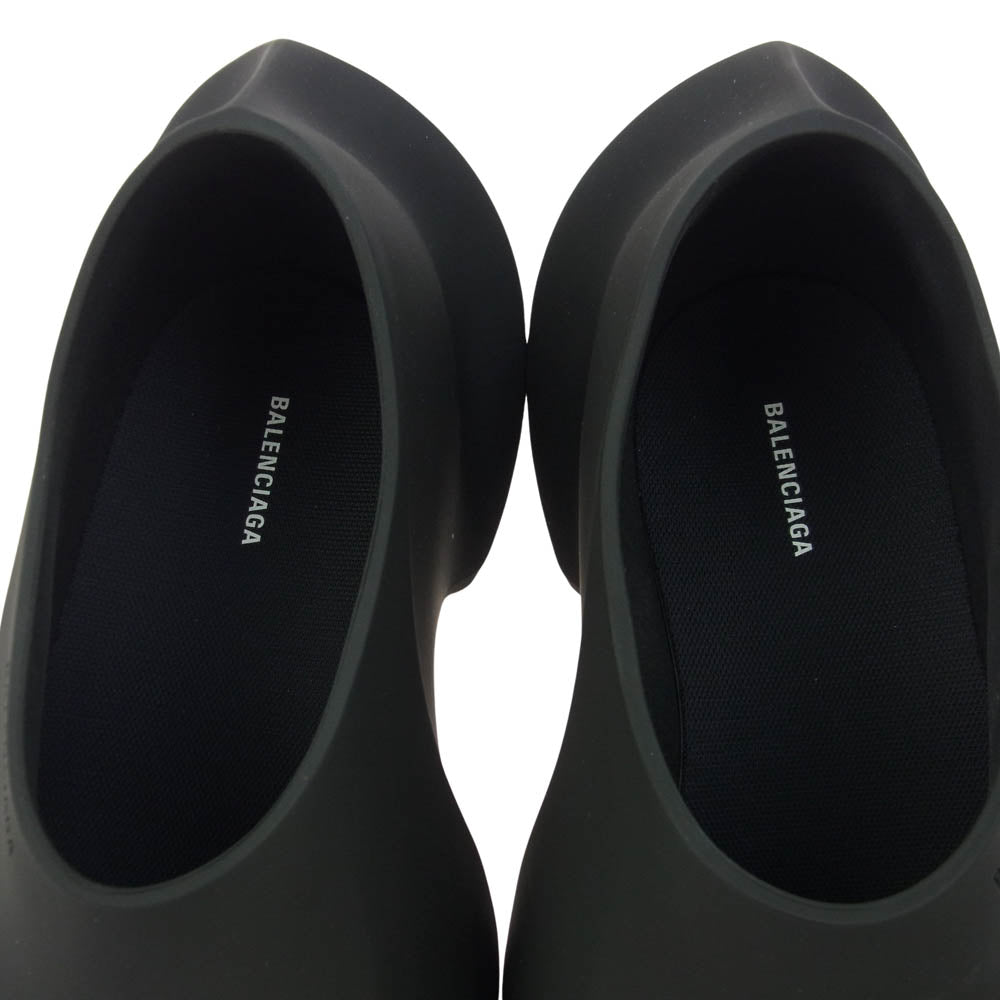 BALENCIAGA バレンシアガ 22SS 689242 Space Shoes スペース ローカット シューズ ブラック系 27cm【中古】