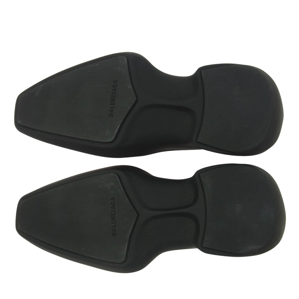 BALENCIAGA バレンシアガ 22SS 689242 Space Shoes スペース ローカット シューズ ブラック系 27cm【中古】