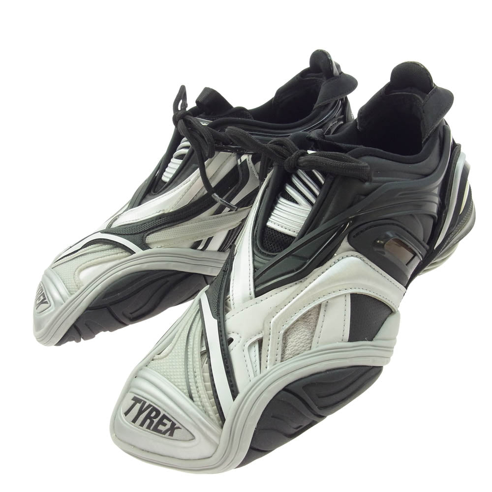 BALENCIAGA バレンシアガ 617535 Tyrex Sneaker タイレックス ローカット スニーカー ブラック系 グレー系 26cm【中古】