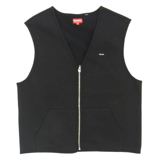 Supreme シュプリーム 20AW zip up sweat vest ジップアップ スウェットベスト ブラック系 M【美品】【中古】