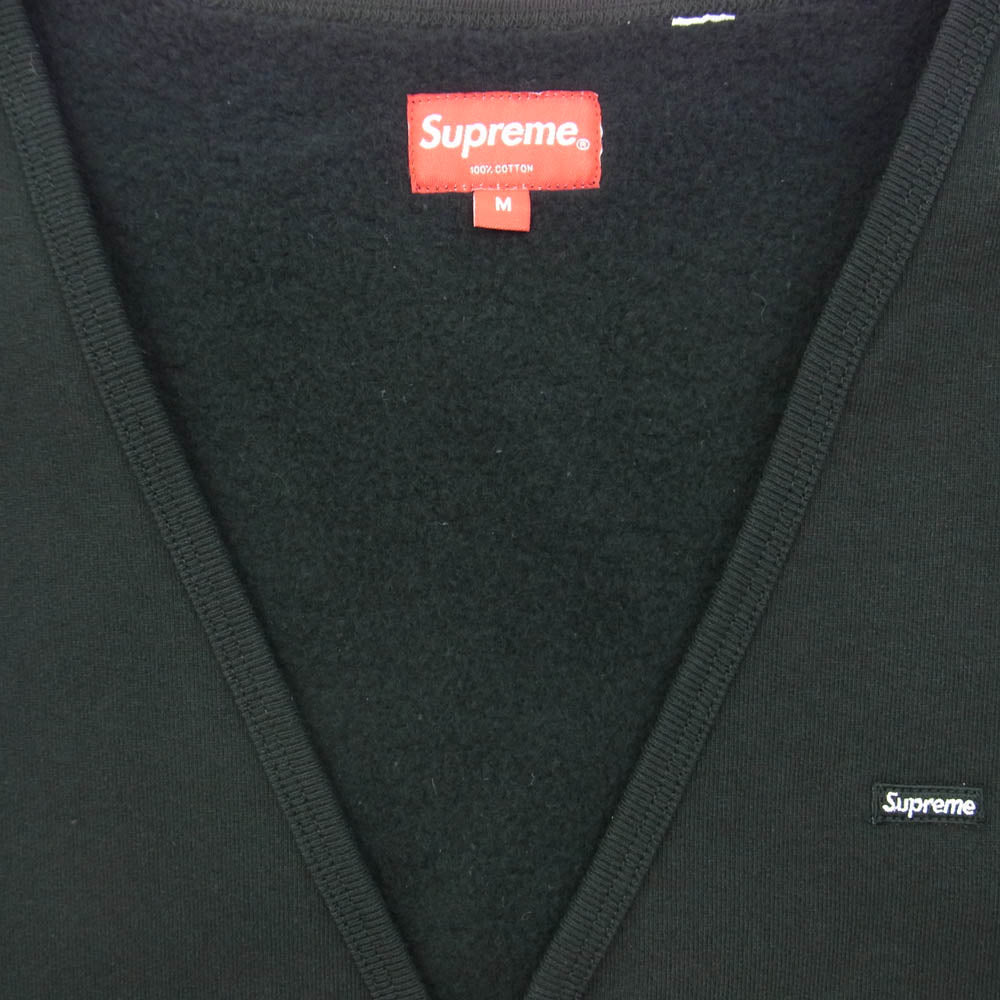 Supreme シュプリーム 20AW zip up sweat vest ジップアップ スウェットベスト ブラック系 M【美品】【中古】