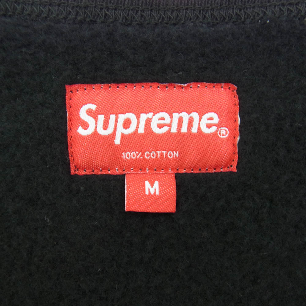 Supreme シュプリーム 20AW zip up sweat vest ジップアップ スウェットベスト ブラック系 M【美品】【中古】