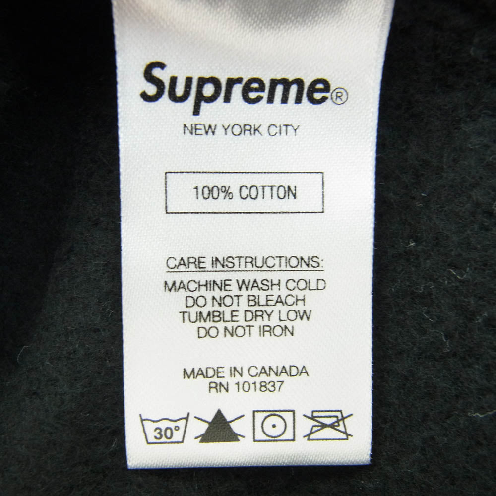 Supreme シュプリーム 20AW zip up sweat vest ジップアップ スウェットベスト ブラック系 M【美品】【中古】