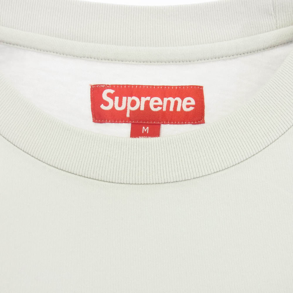 Supreme シュプリーム 23AW High Density Small Box S/S ハイデンシティースモールボックスショートスリーブトップ Tシャツ グレー グレー系 M【極上美品】【中古】