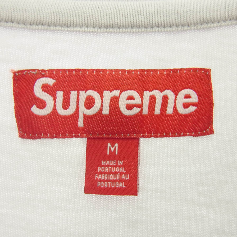 Supreme シュプリーム 23AW High Density Small Box S/S ハイデンシティースモールボックスショートスリーブトップ Tシャツ グレー グレー系 M【極上美品】【中古】