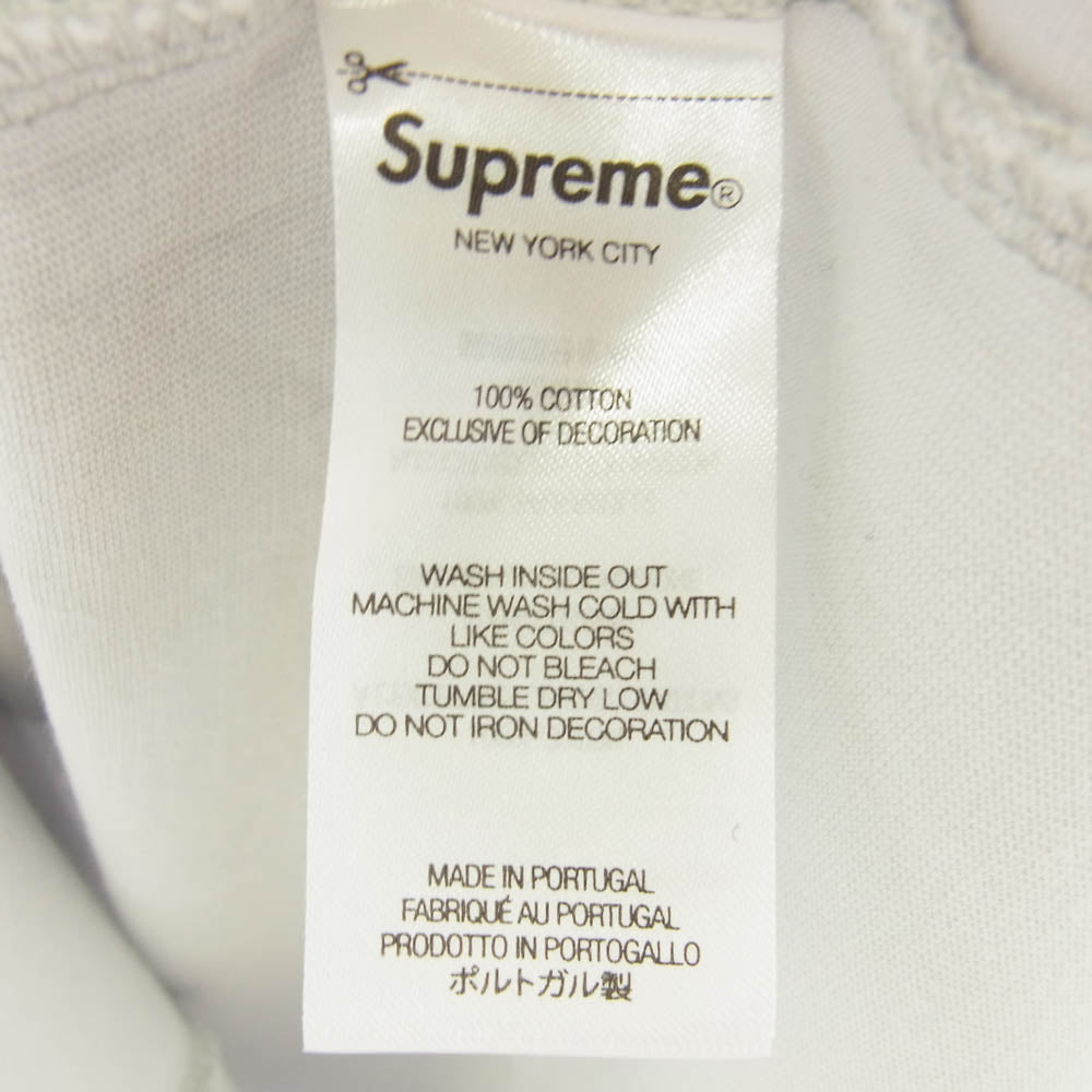 Supreme シュプリーム 23AW High Density Small Box S/S ハイデンシティースモールボックスショートスリーブトップ Tシャツ グレー グレー系 M【極上美品】【中古】