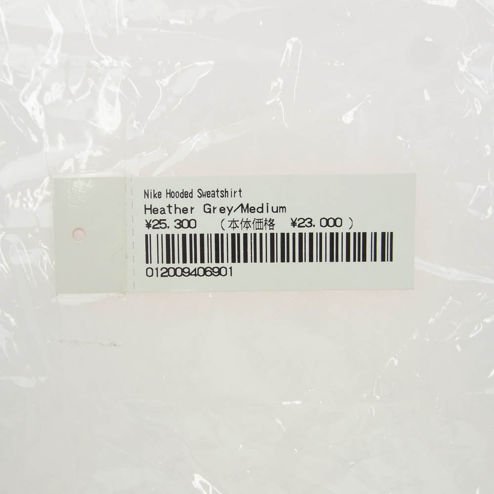 Supreme シュプリーム 24SS Nike Hooded Sweatshirt ナイキ フーディー スウェットシャツ パーカー グレー系 M【中古】