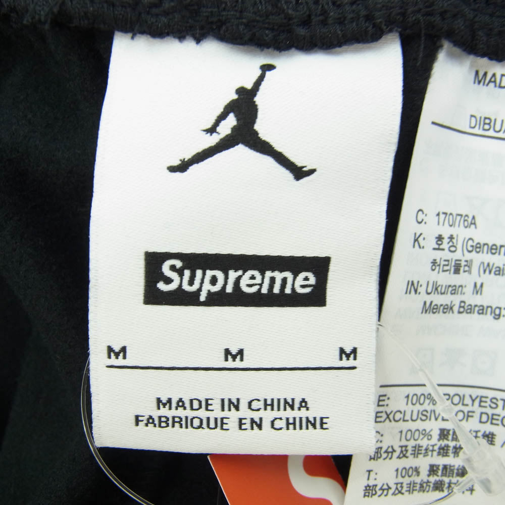 Supreme シュプリーム 24AW HF0832-010 Jordan Tricot Track Pant ジョーダン トリコット トラックパンツ ブラック ブラック系 M【極上美品】【中古】