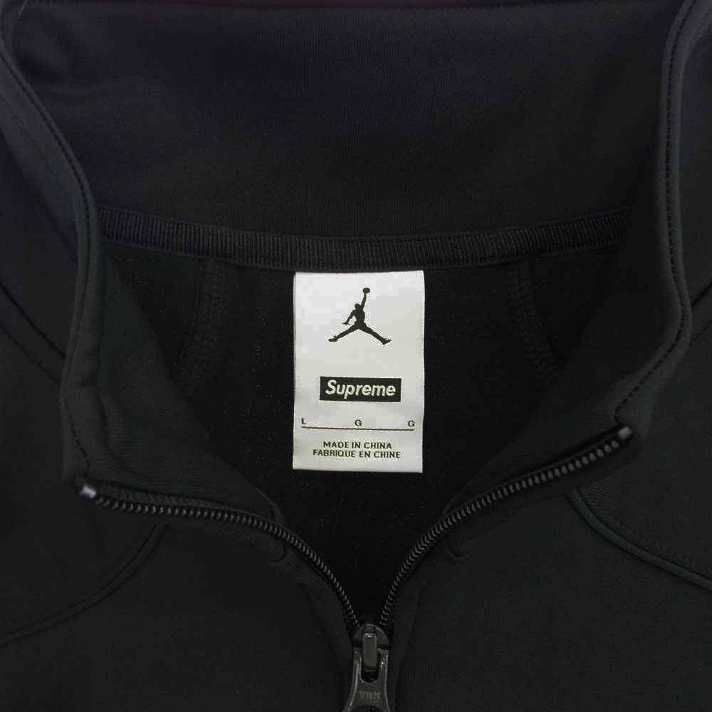 Supreme シュプリーム 24AW HF0830-010 ordan Tricot Track Jacket ジョーダン トリコット トラック ジャケット ブラック系 L【極上美品】【中古】