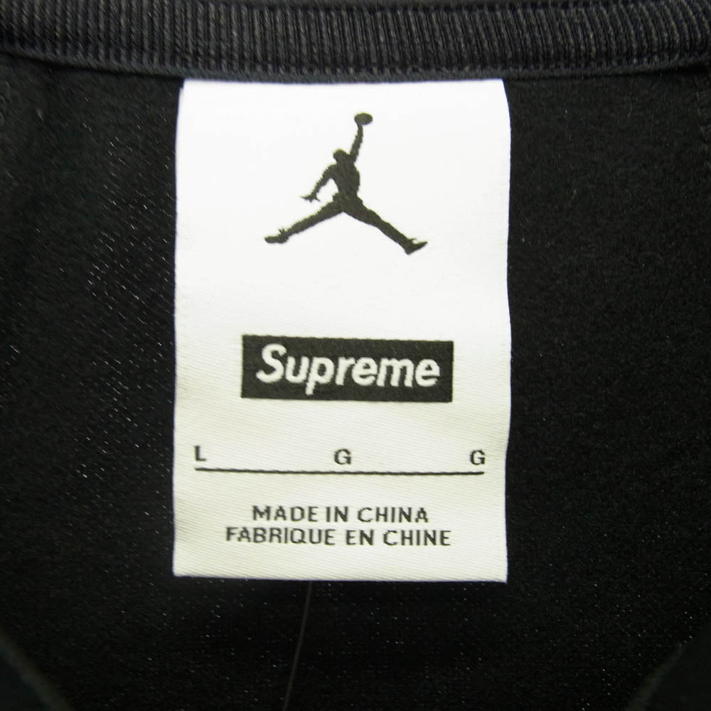 Supreme シュプリーム 24AW HF0830-010 ordan Tricot Track Jacket ジョーダン トリコット トラック ジャケット ブラック系 L【極上美品】【中古】