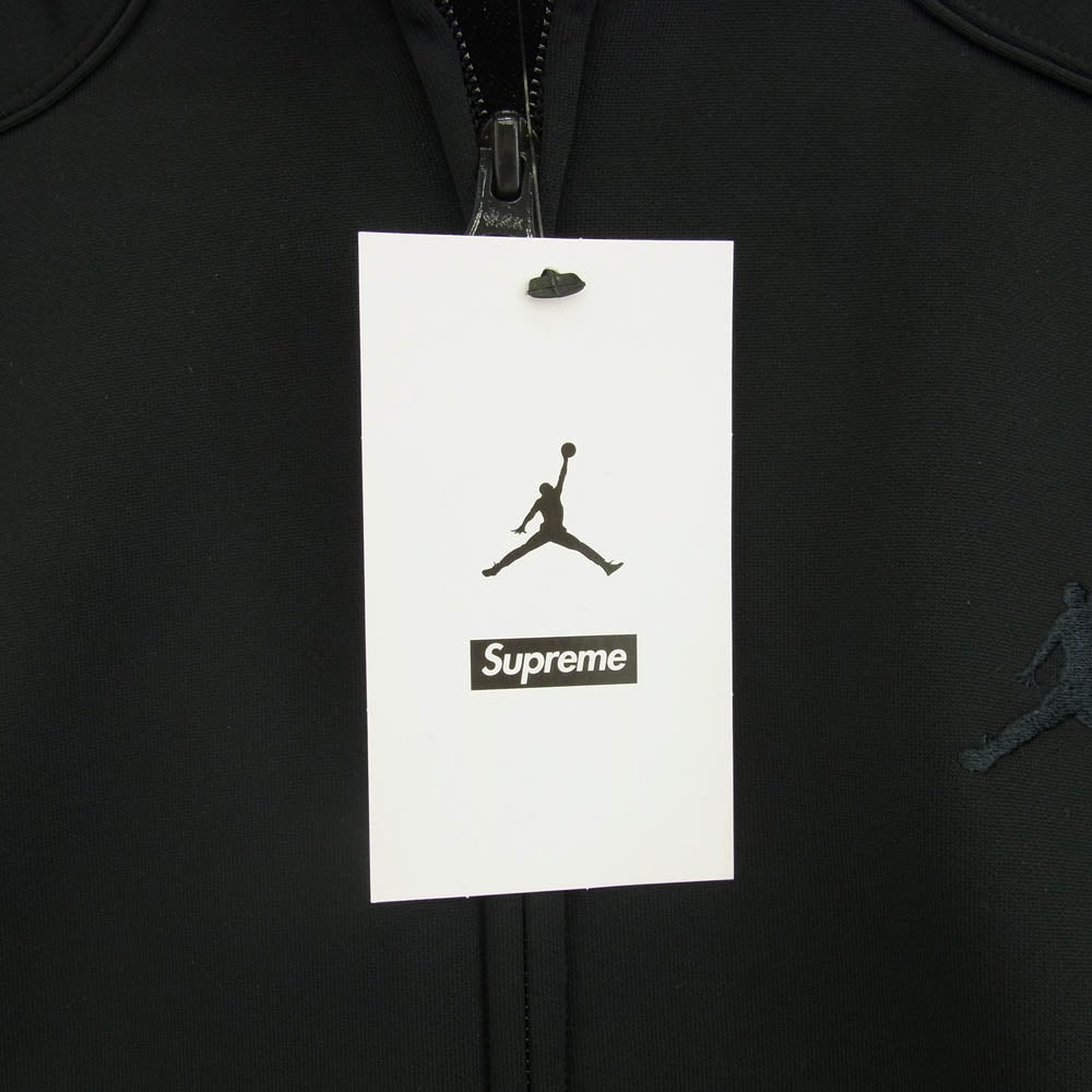 Supreme シュプリーム 24AW HF0830-010 ordan Tricot Track Jacket ジョーダン トリコット トラック ジャケット ブラック系 L【極上美品】【中古】
