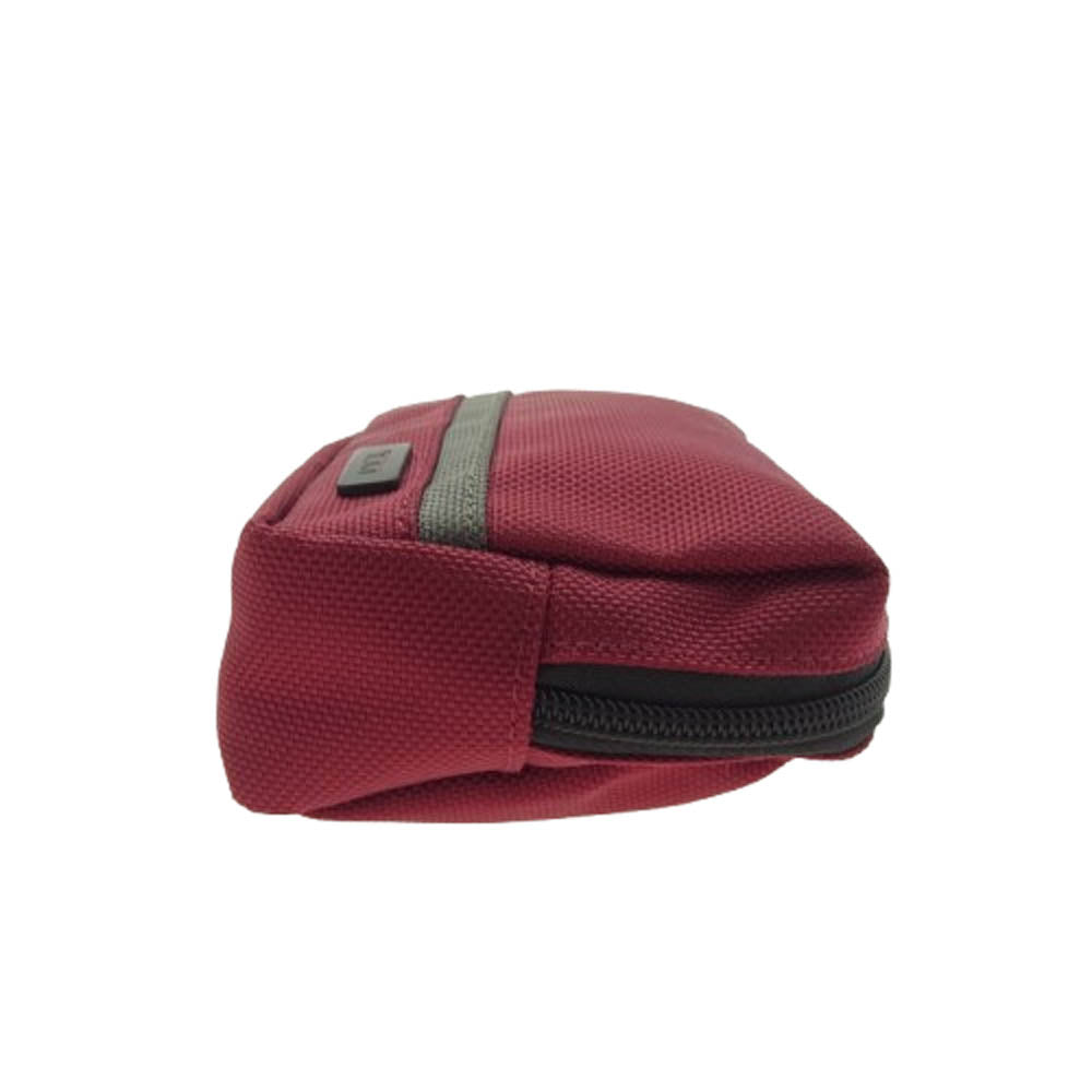 TUMI トゥミ ポーチ 小物入れ エンジ系【中古】