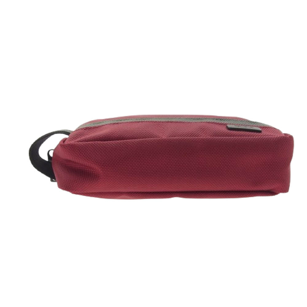 TUMI トゥミ ポーチ 小物入れ エンジ系【中古】