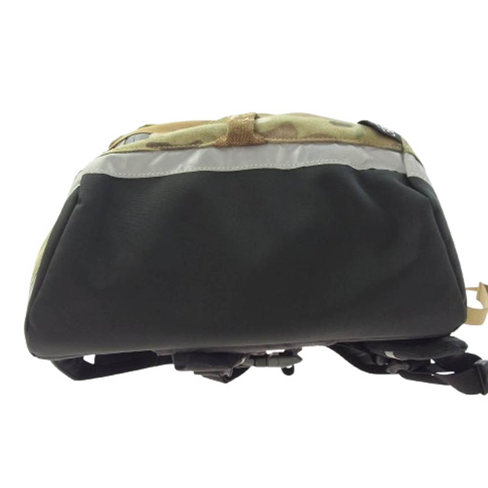トゥルースデザインス Drop Liner Backpack カモフラ 迷彩柄 チェストストラップ ウエストストラップ ドロップ ライナー バックパック リュック カーキ系【中古】