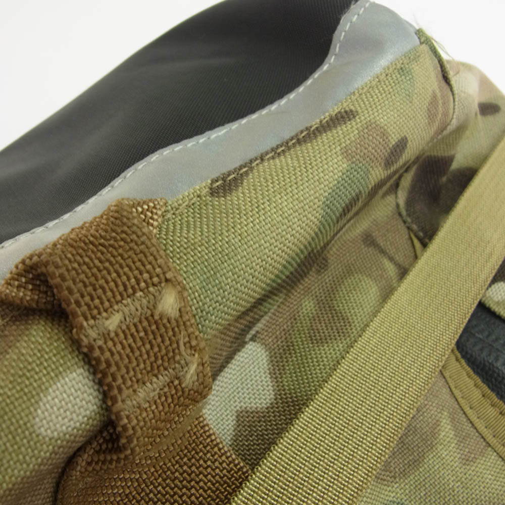 トゥルースデザインス Drop Liner Backpack カモフラ 迷彩柄 チェストストラップ ウエストストラップ ドロップ ライナー バックパック リュック カーキ系【中古】