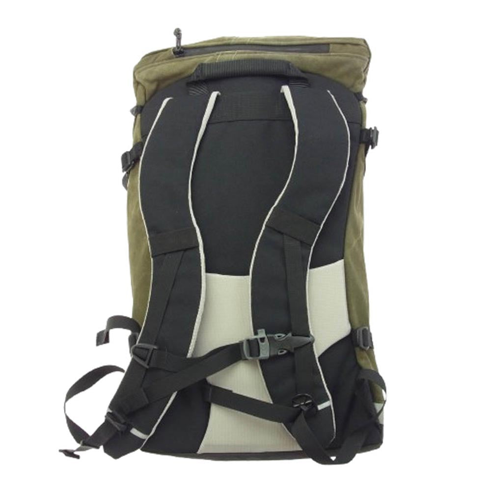トゥルースデザインス Drop Liner Backpack ブラウン チェストストラップ ウエストストラップ ドロップ ライナー バックパック リュック カーキ系【中古】