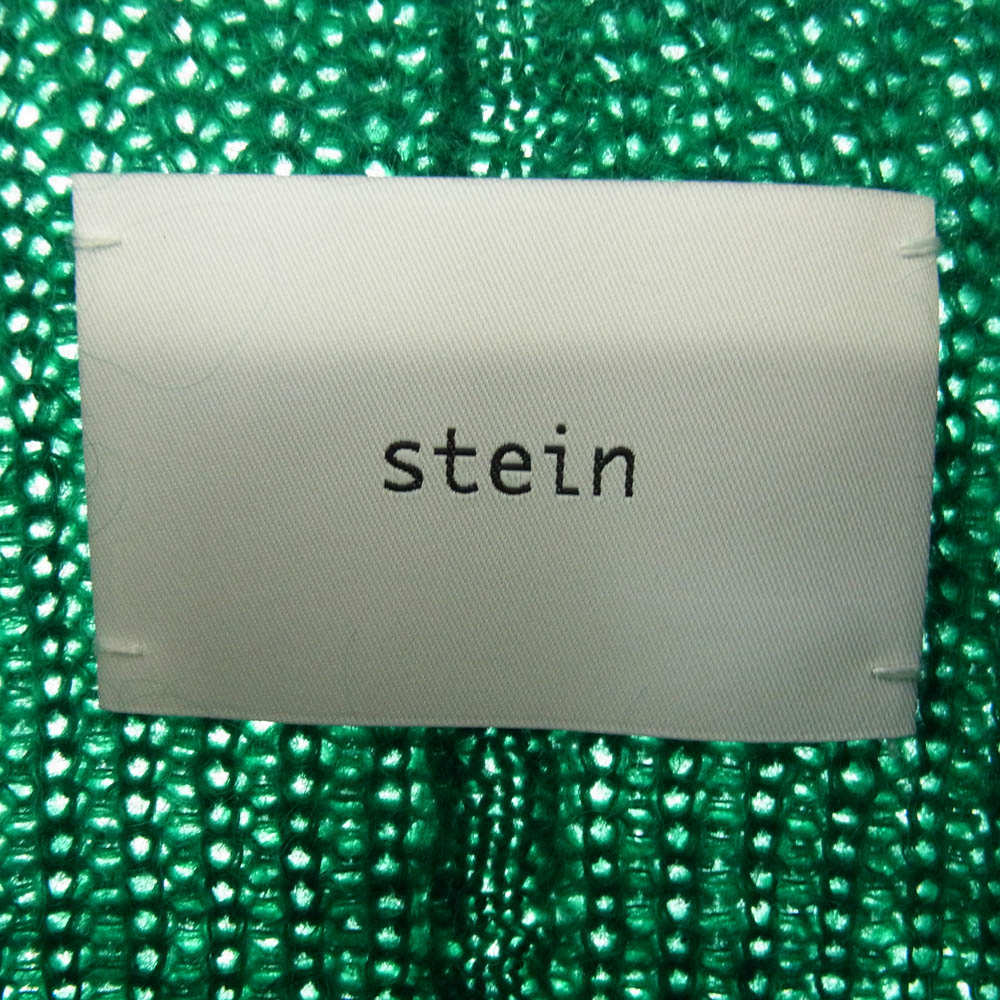 ssstein シュタイン ST.445 KID MOHAIR CARDIGAN キッドモヘア カーディガン グリーン系 L【中古】