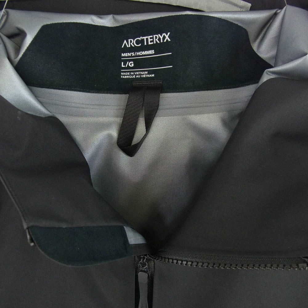 ARC'TERYX アークテリクス X000009816 2025年モデル Beta Jacket MEN'S メンズ ベータ ジャケット ブラック系 L【中古】