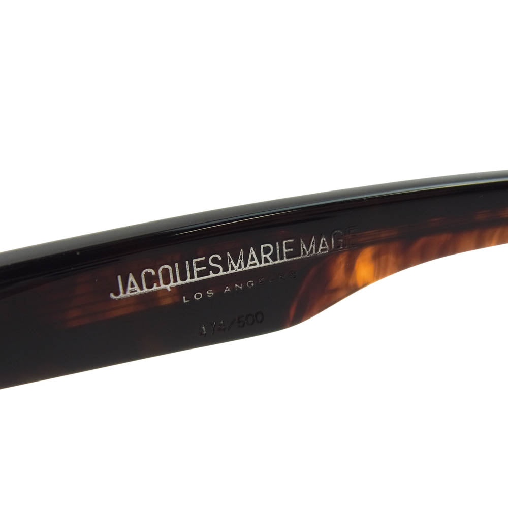 JACQUES MARIE MAGE ジャックマリーマージュ 限定生産 474/500 FONTAINEBLEAU アーガイル フォンテーヌブロー ボストンシェイプモデル アイウェア サングラス メガネ 50□23【中古】