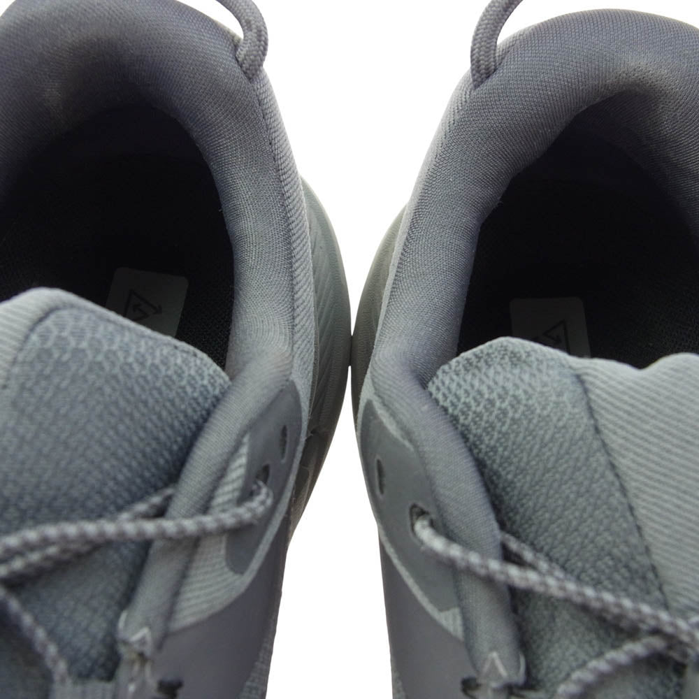 HOKA ONE ONE ホカ オネオネ 1133957 TRANSPORT GTX CORDURA コーデュラ トランスポート トレイル ランニング シューズ グレー系 27cm【中古】
