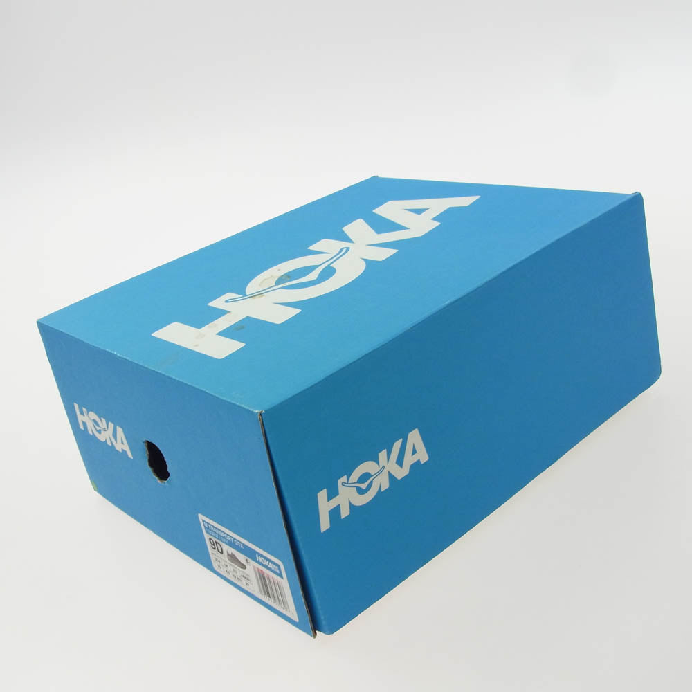 HOKA ONE ONE ホカ オネオネ 1133957 TRANSPORT GTX CORDURA コーデュラ トランスポート トレイル ランニング シューズ グレー系 27cm【中古】