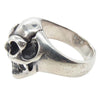 BILL WALL LEATHER ビルウォールレザー Good Luck Scull グッドラック スカル リング シルバー系 14号【中古】