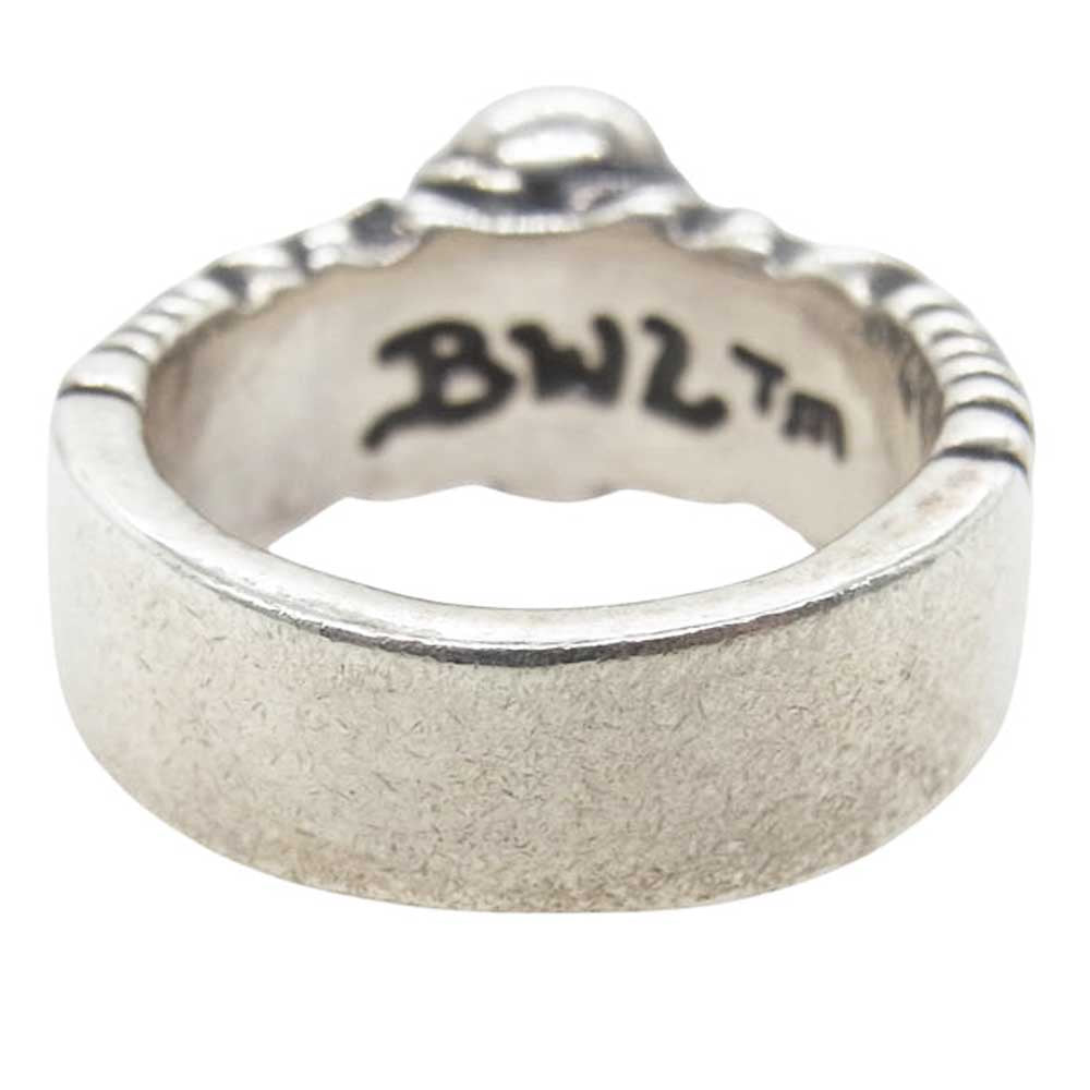 BILL WALL LEATHER ビルウォールレザー Small Ultimate Scull スモール アルティメット スカル リング シルバー系 19号【中古】