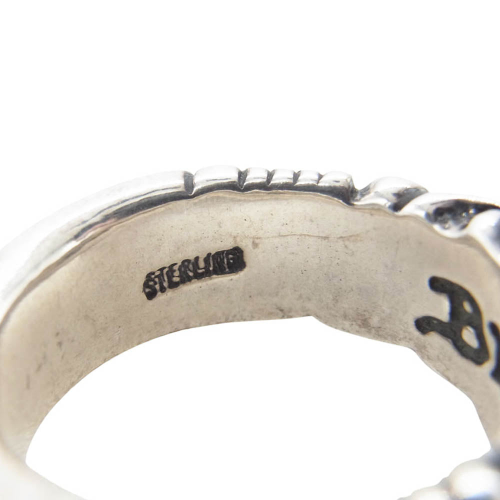 BILL WALL LEATHER ビルウォールレザー Small Ultimate Scull スモール アルティメット スカル リング シルバー系 19号【中古】