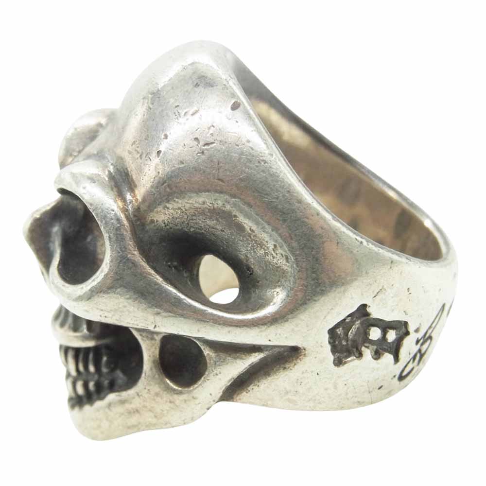 BILL WALL LEATHER ビルウォールレザー MEDIUM Master Skull ミディアム マスタースカル リング シルバー系 16.5号【中古】